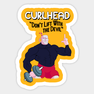 Curlhead Sticker